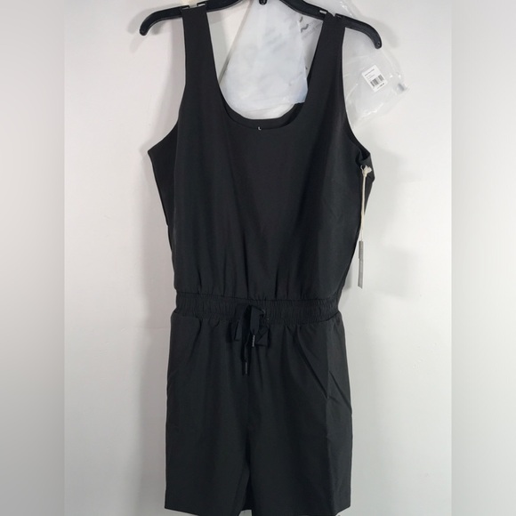 Free Fly Breeze Short Romper, Women's Size L - Black - Picture 1 of 8